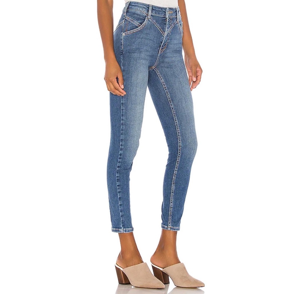Free people Riley seamed denim